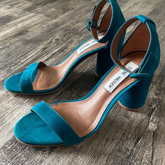 Steve Madden Shoes - Steve Madden | Shanna Teal Heels